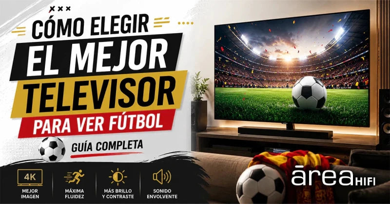 mejor televisor para ver el fútbol