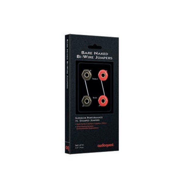 AudioQuest Bare Naked BiWire Jumpers