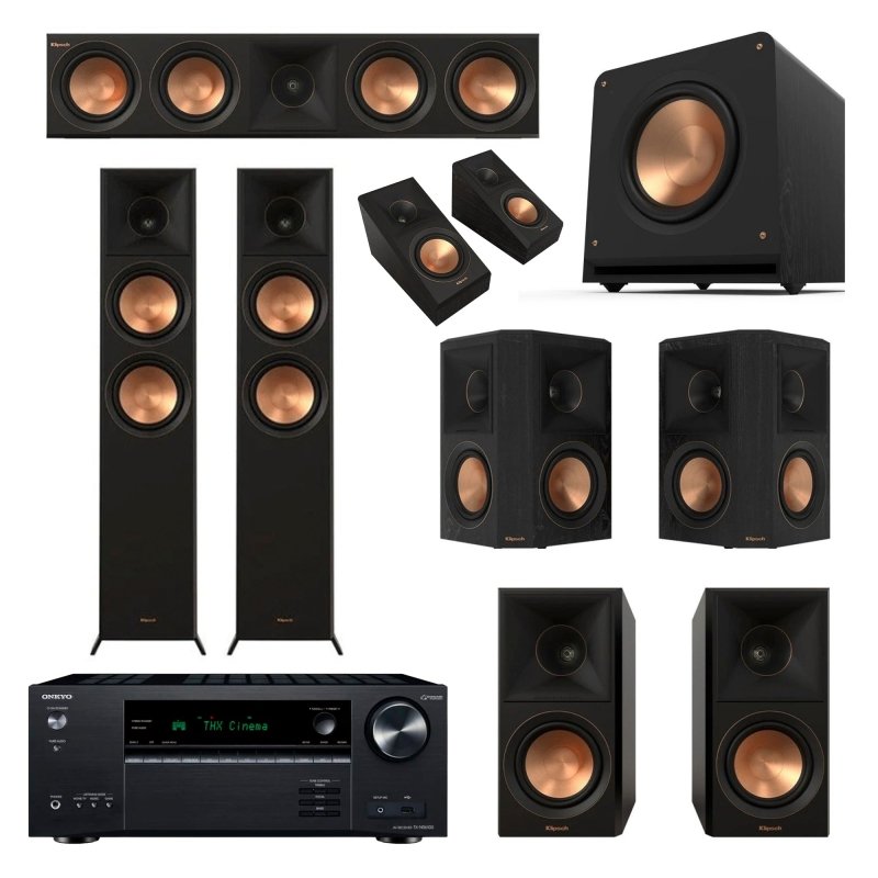 Klipsch Home Cinema 5.1 + Onkyo THX