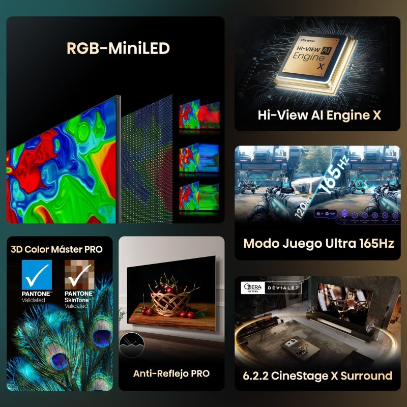 Televisor MiniLED ULED Hisense 116UXQ