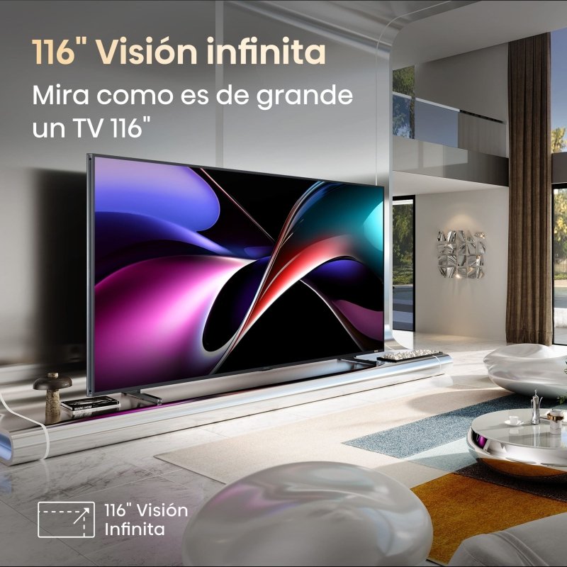Televisor MiniLED ULED Hisense 116UXQ