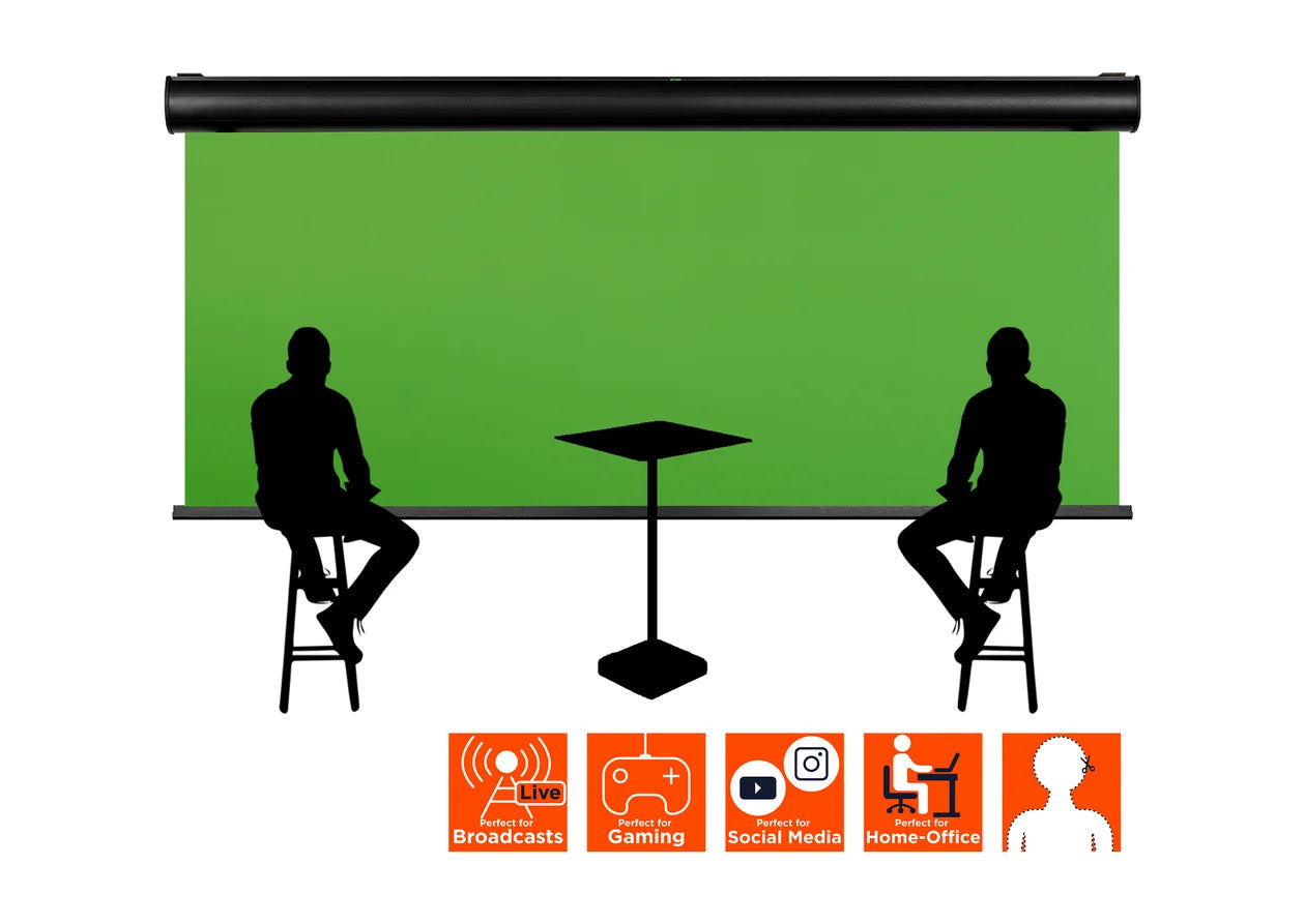 Celexon Pantalla Verde Motorizada