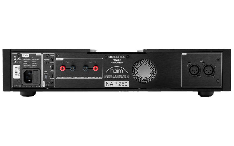 NAIM NAP 250 NEGRO DETRAS