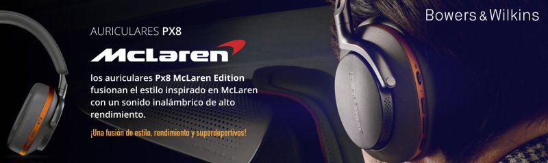 AURICULARES INALÁMBRICOS PX8 McLAREN EDITION 2022