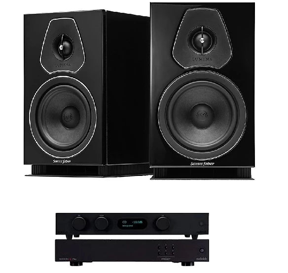 Audiolab 8300A + 6000N Play + LUMINA II