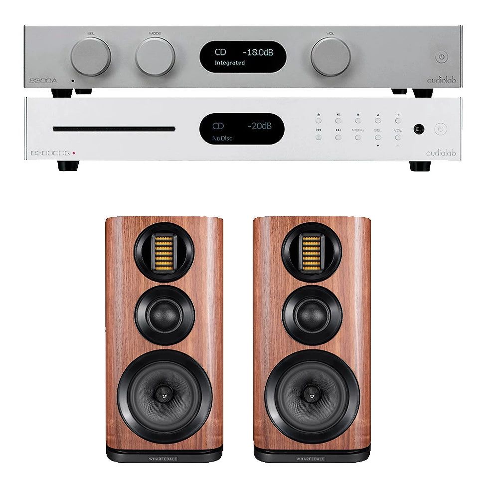 Audiolab 8300A + 8300CDQ + EVO4.2