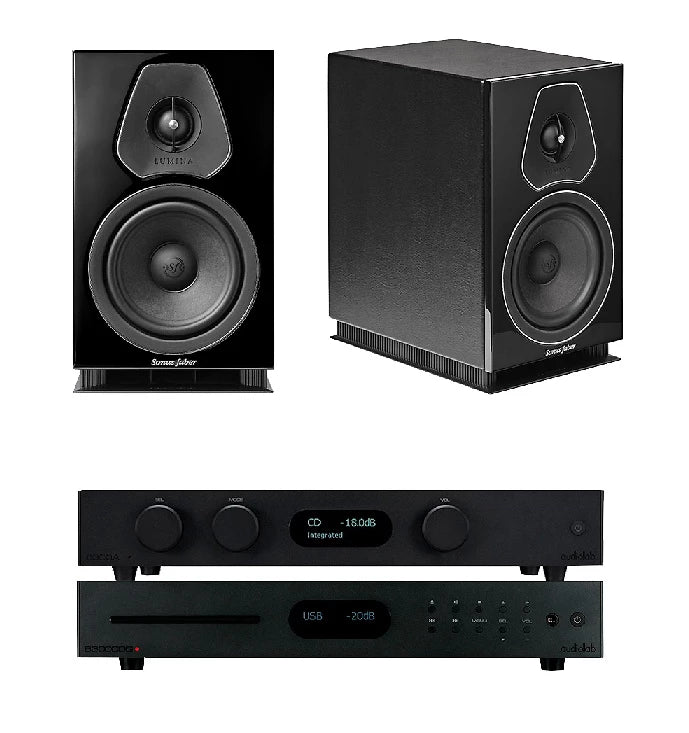 Audiolab 8300A + 8300CDQ + LUMINA II