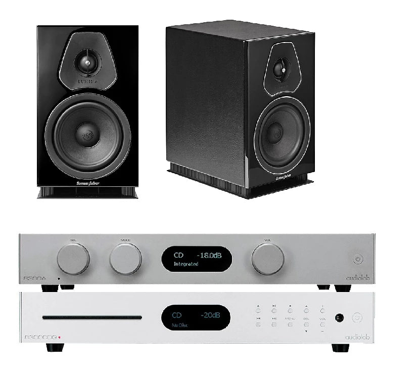 Audiolab 8300A + 8300CDQ + LUMINA II