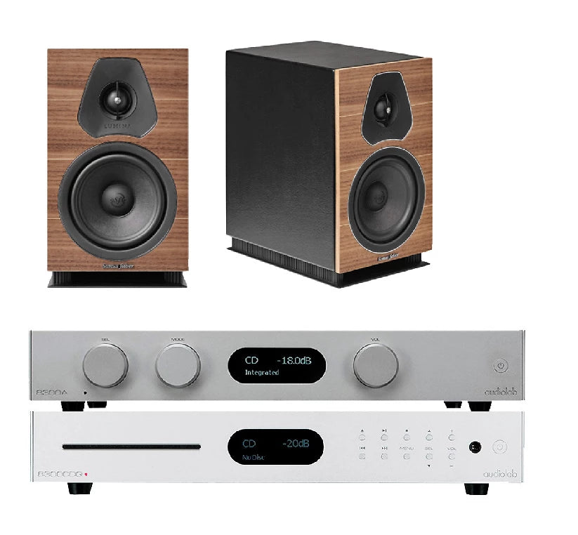 Audiolab 8300A + 8300CDQ + LUMINA II