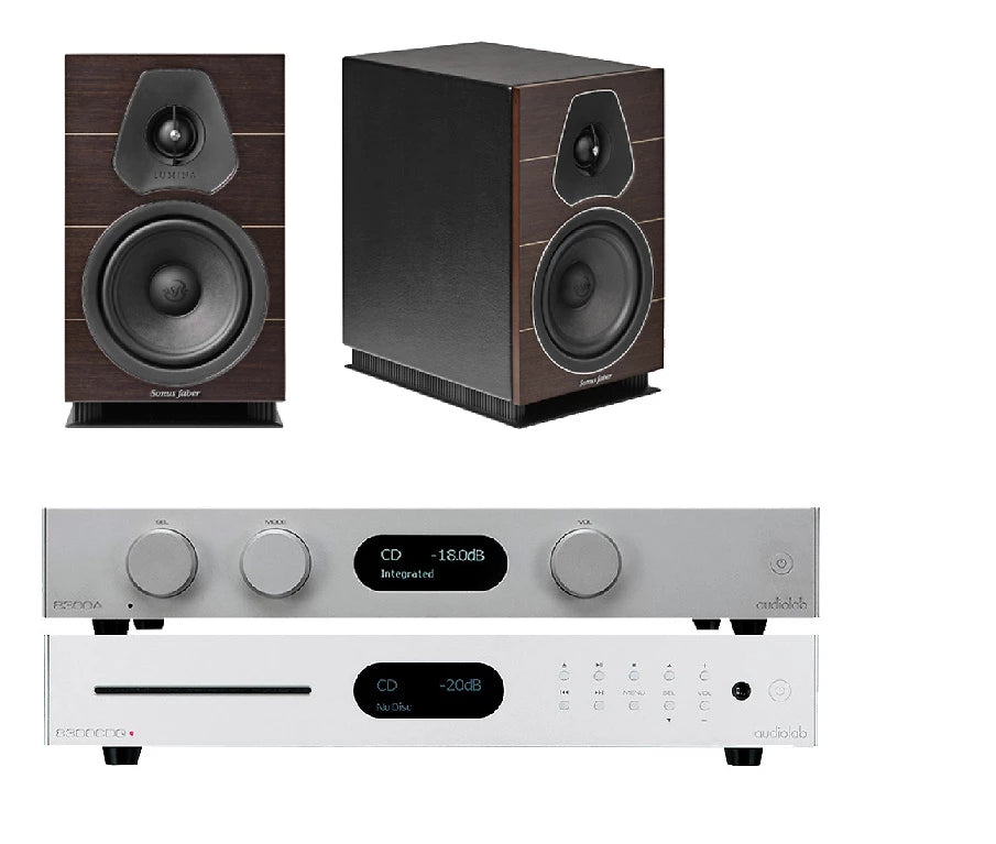 Audiolab 8300A + 8300CDQ + LUMINA II