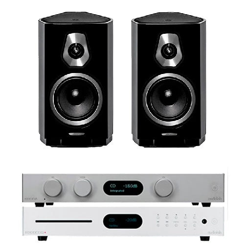 Audiolab 8300A + 8300CDQ + Sonetto I