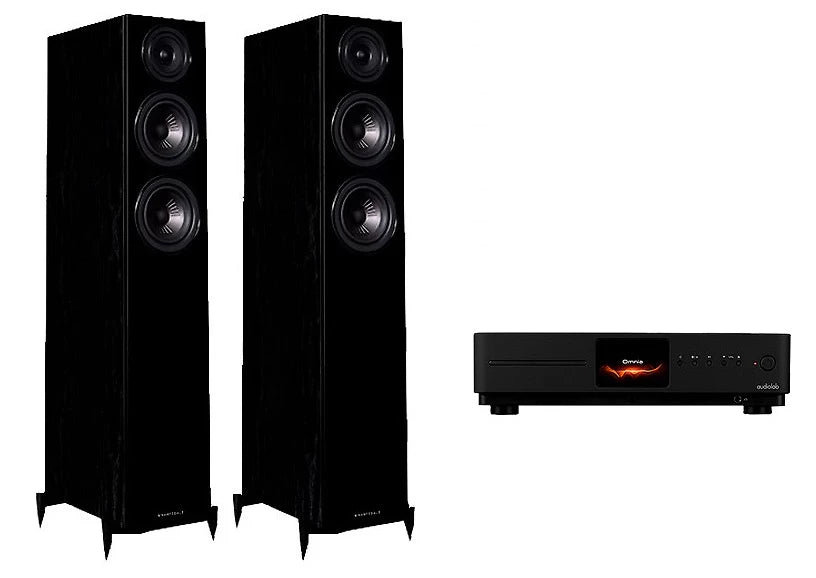 Audiolab Omnia + Altavoces Diamond 12.4