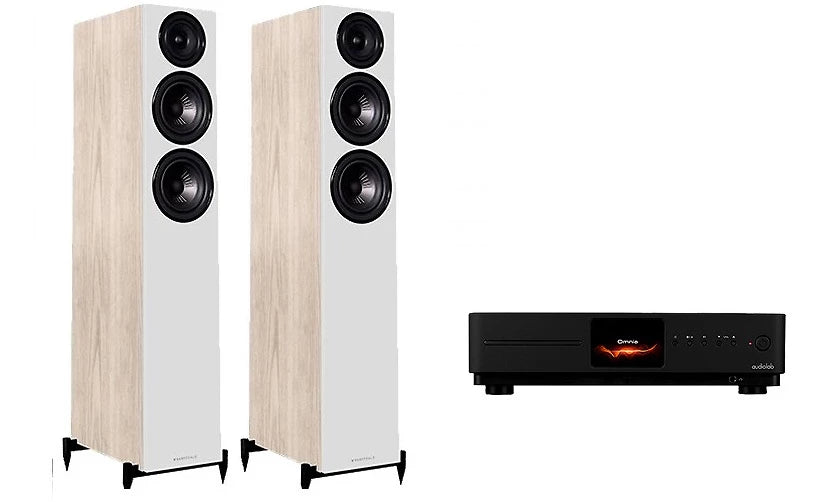 Audiolab Omnia + Altavoces Diamond 12.4