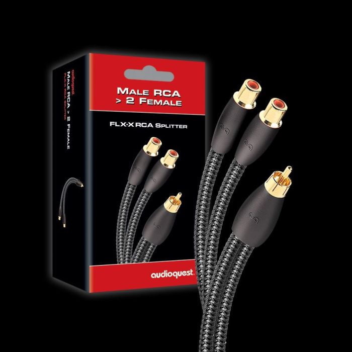 Audioquest FLX-X RCA Splitter (Male to 2 Female)