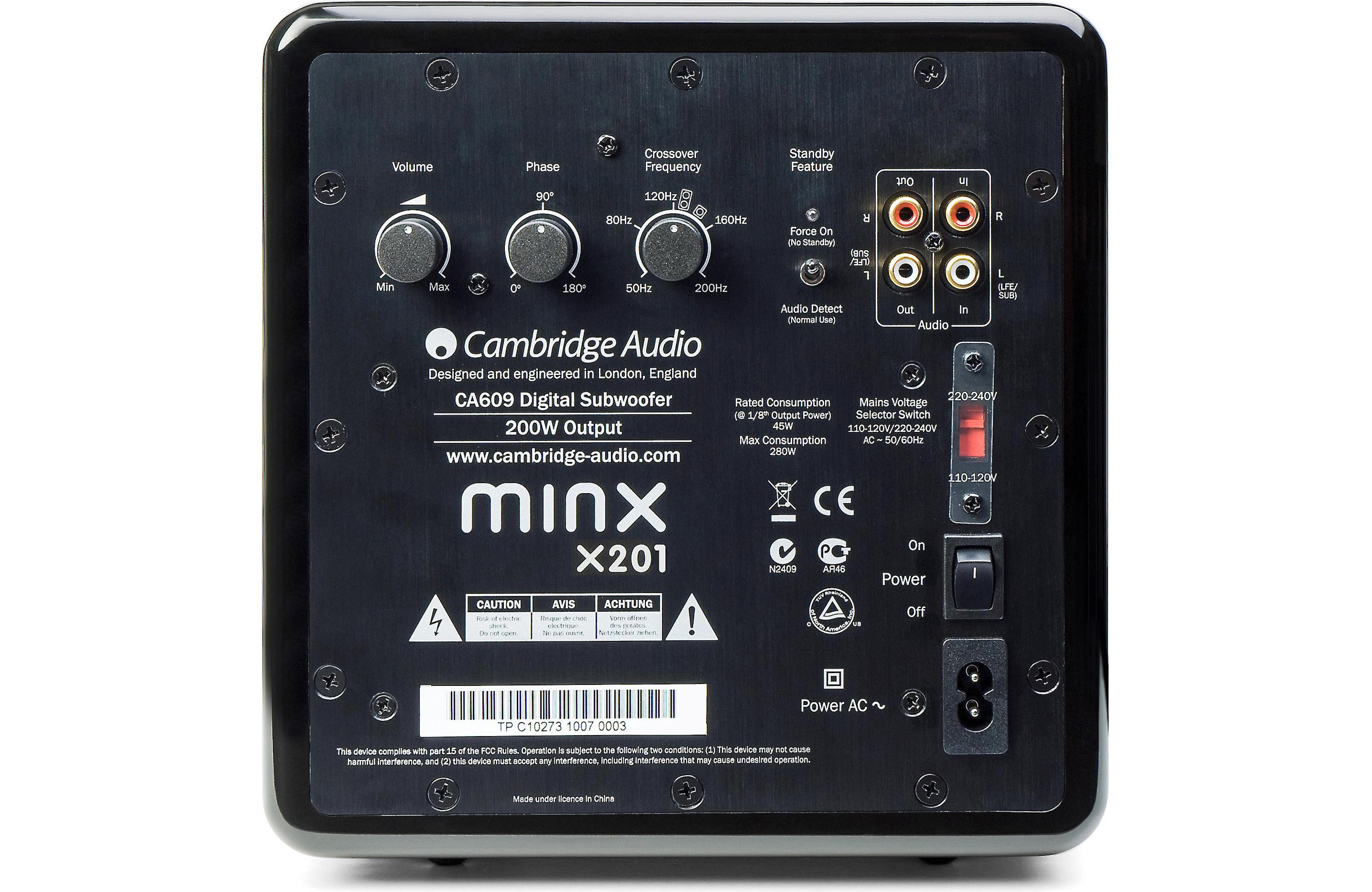 Cambridge Audio Minx X201.