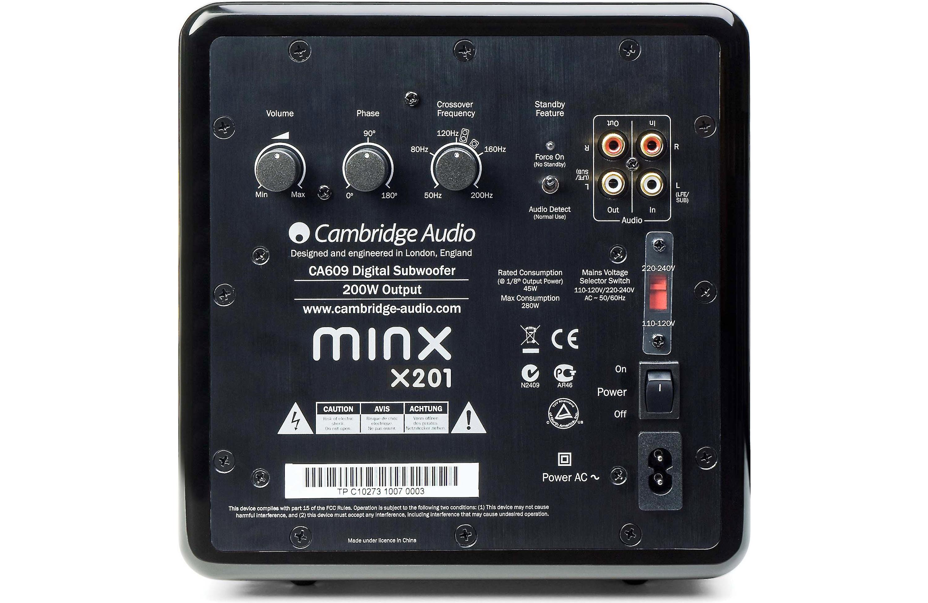 Cambridge Audio Minx X201.