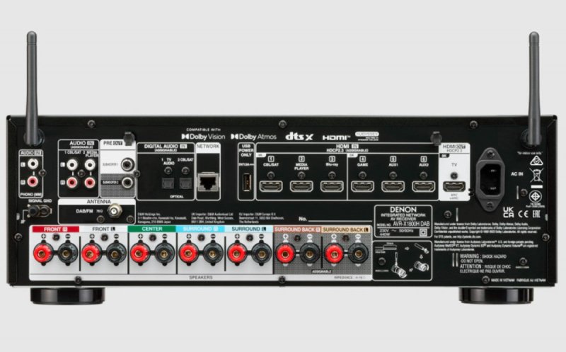 Denon AVR-X1800H DAB