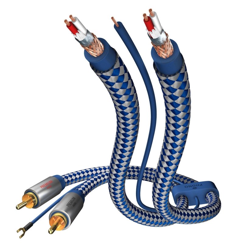 Inakustik Premium Phono Cable RCA  0.75-2m