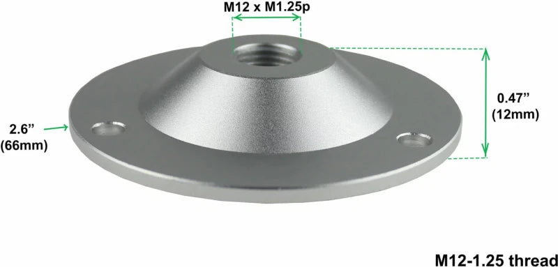 IsoAcoustics GAIA B&W Mounting Plate Redondas