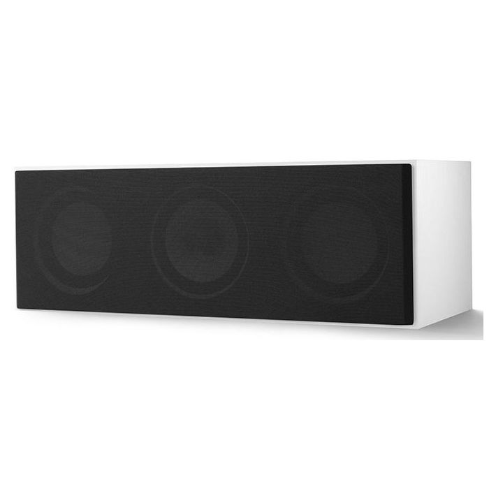 Altavoz central KEF Q250c blanco rejilla