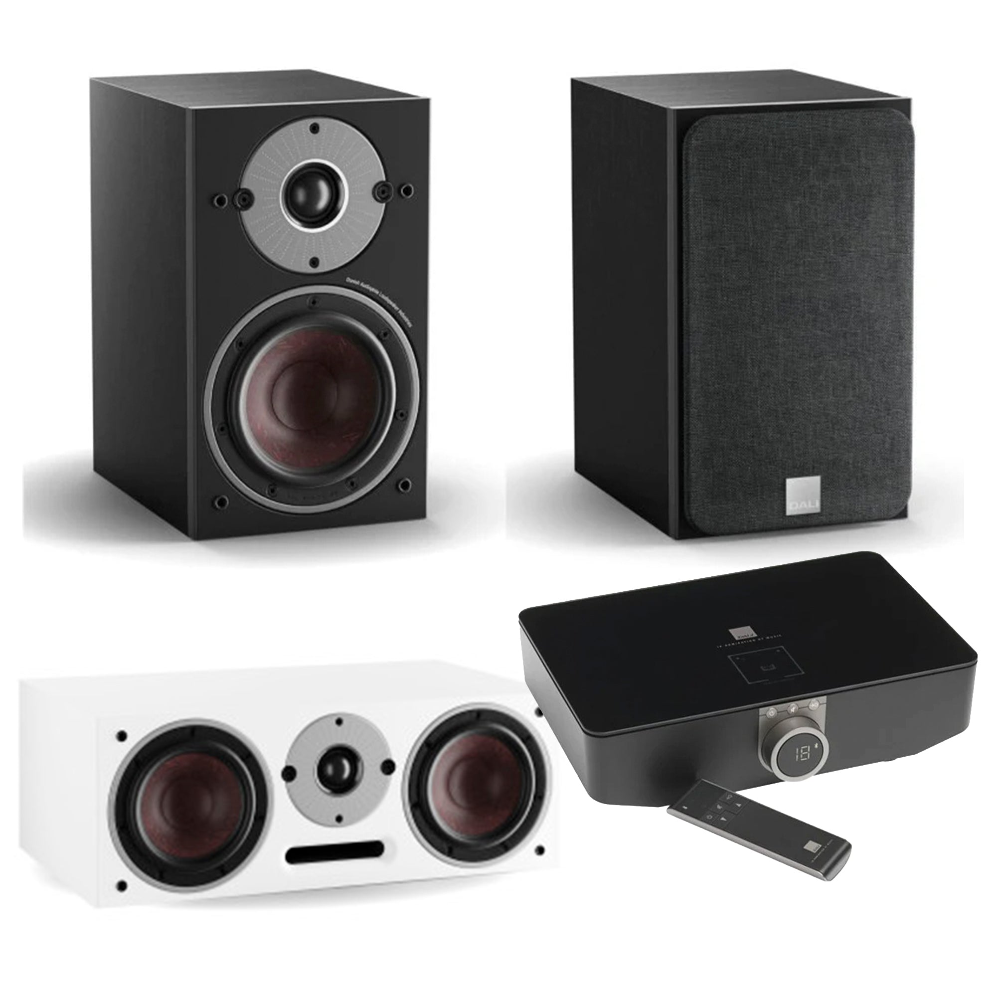 Pack Dali Oberon 1 C + Oberon Vokal C + Sound Hub