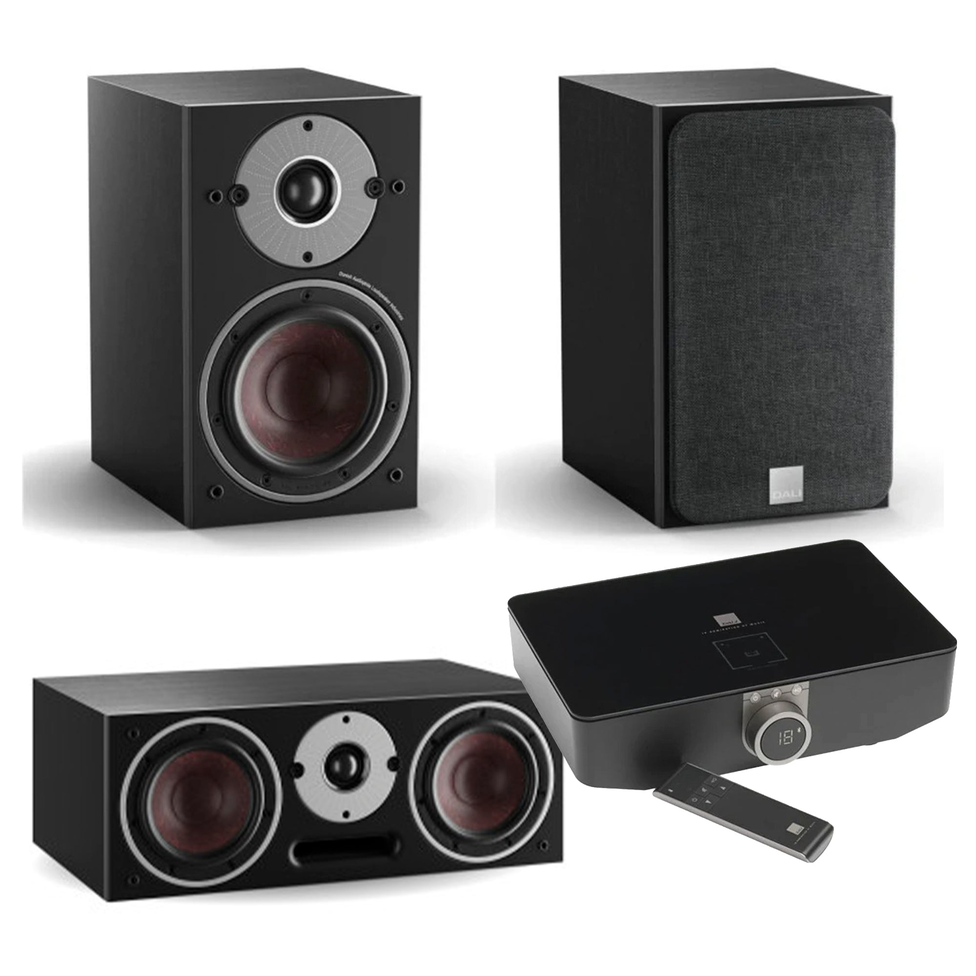 Pack Dali Oberon 1 C + Oberon Vokal C + Sound Hub