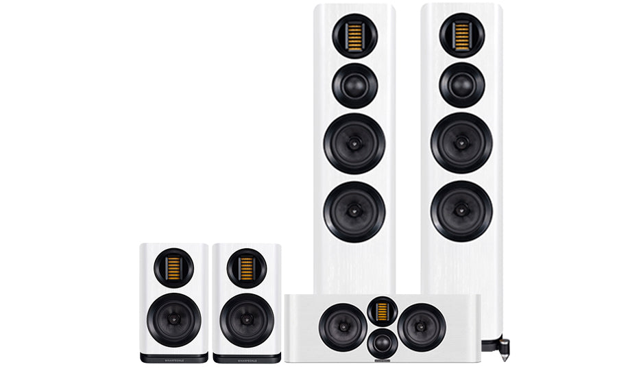 Wharfedale Evo 4.4 + Evo 4.1 + Evo 4.C Pack Cine 5.0 blanco