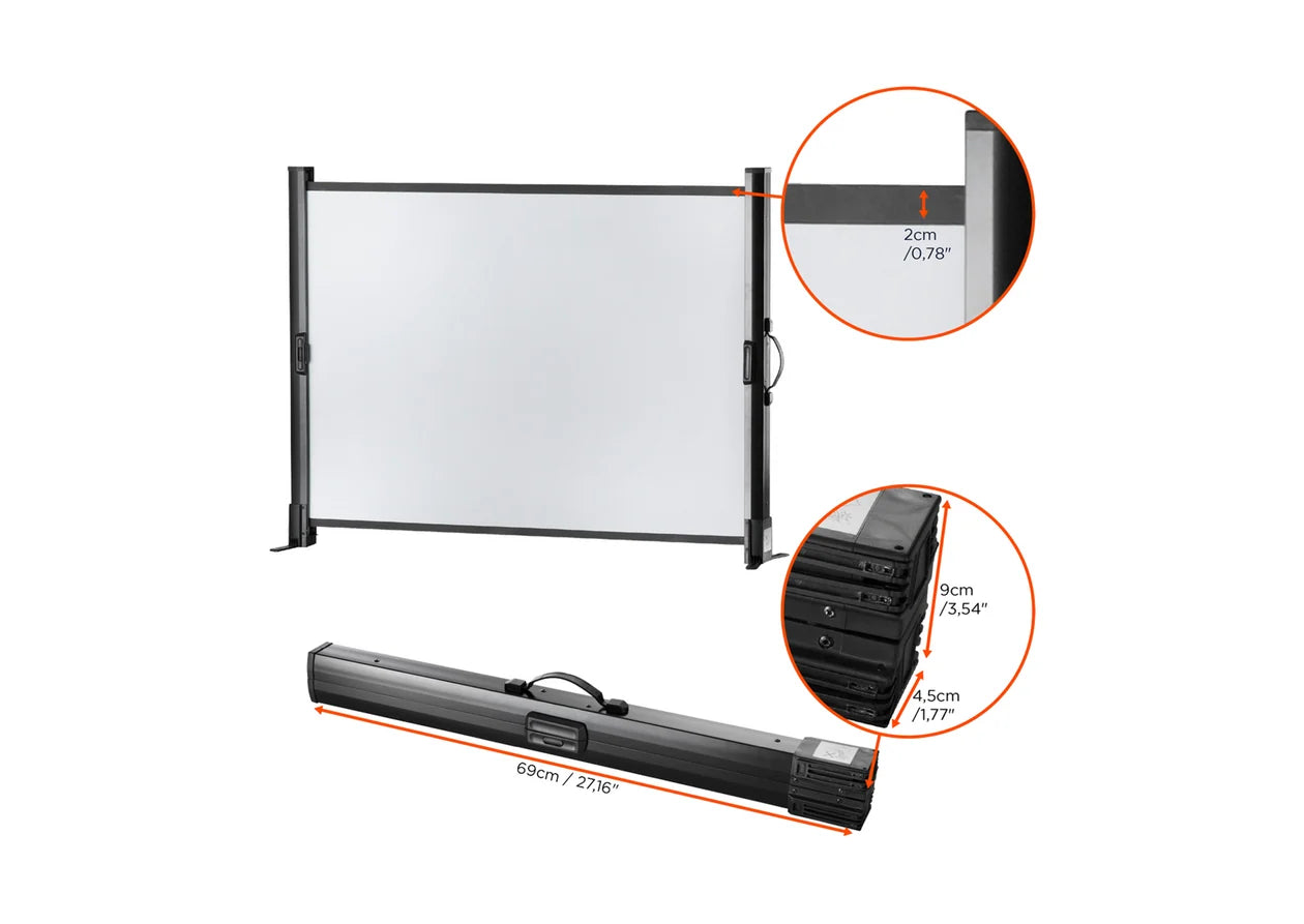 Celexon Pantalla de Mesa Professional Mobil 4:3