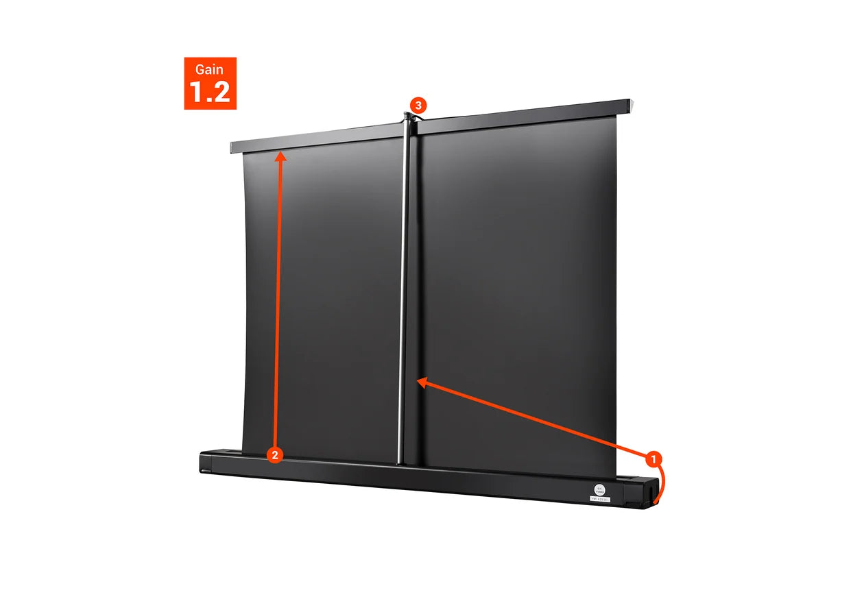 Celexon Pantalla de Mesa Professional Mini 4:3