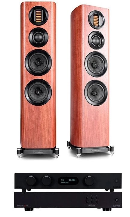 Audiolab 8300A + 6000N Play + EVO 4.3