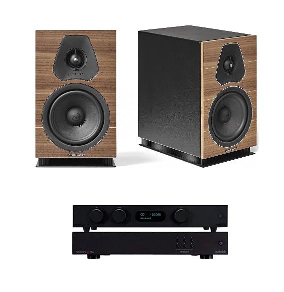 Audiolab 8300A + 6000N Play + LUMINA II