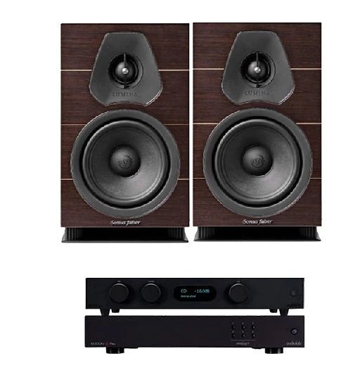 Audiolab 8300A + 6000N Play + LUMINA II