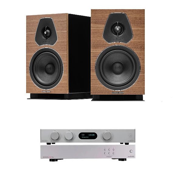 Audiolab 8300A + 6000N Play + LUMINA II