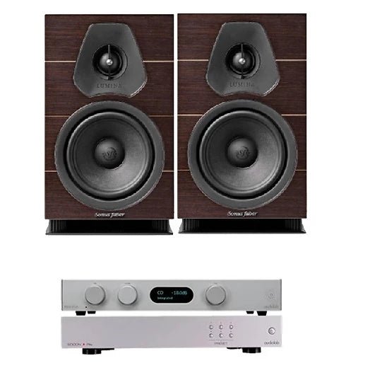 Audiolab 8300A + 6000N Play + LUMINA II