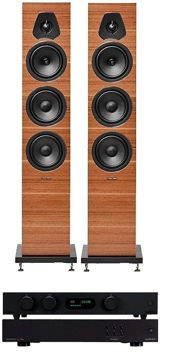 Audiolab 8300A + 6000N Play + LUMINA III