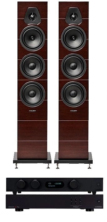 Audiolab 8300A + 6000N Play + LUMINA III