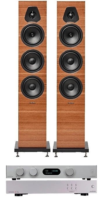 Audiolab 8300A + 6000N Play + LUMINA III