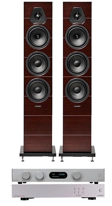 Audiolab 8300A + 6000N Play + LUMINA III