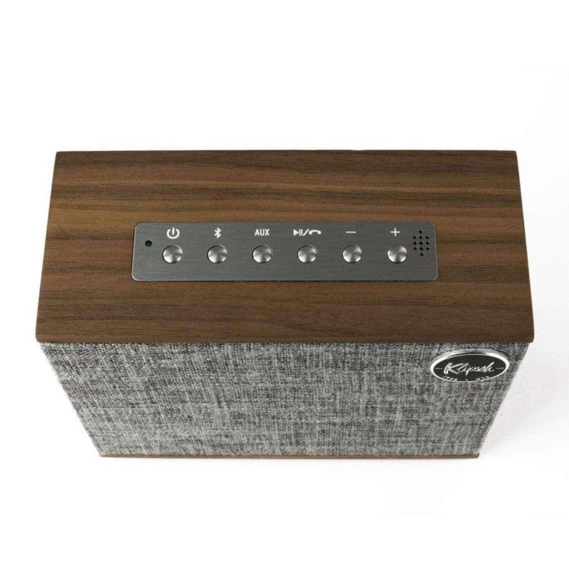 Klipsch Heritage Groove nogal walnut arriba